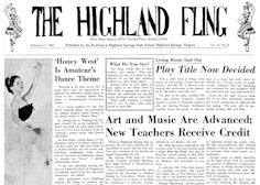 Highland Fling - Feb 3, 1967